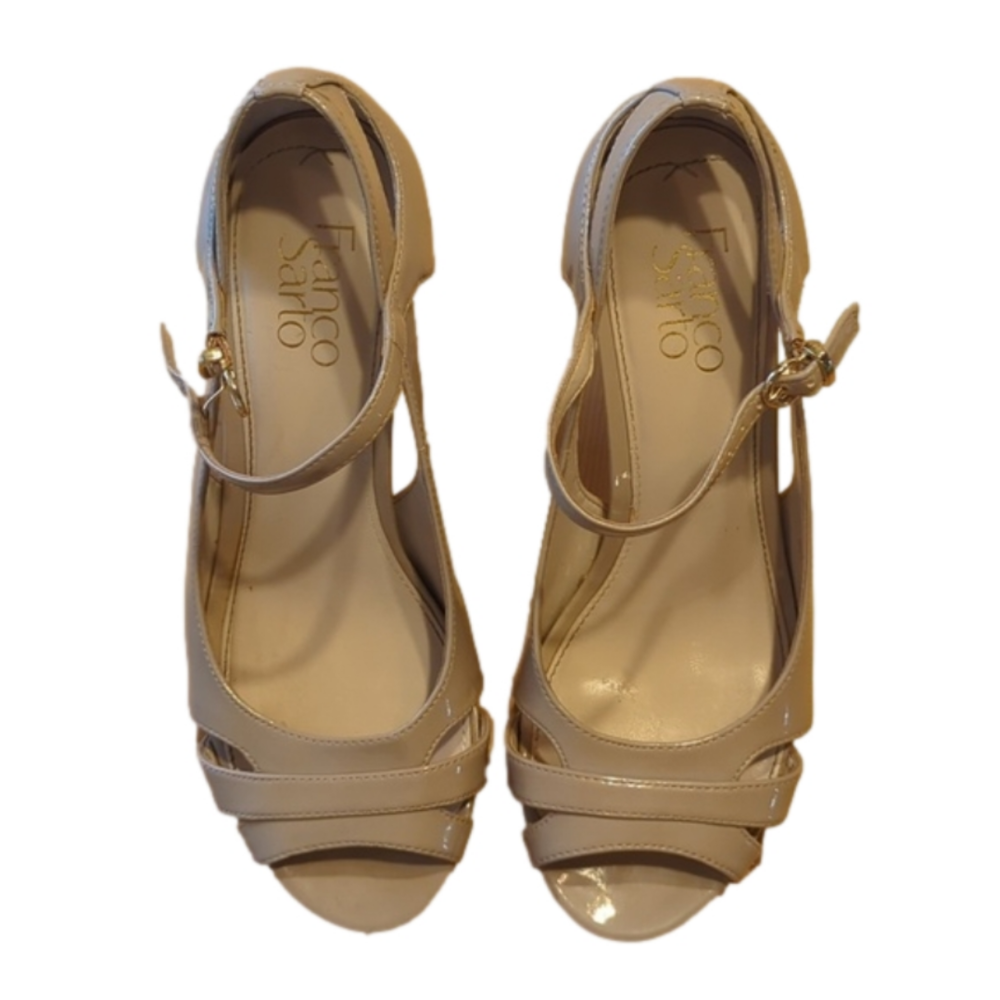 FRANCO Sarto nude heels size 7.5